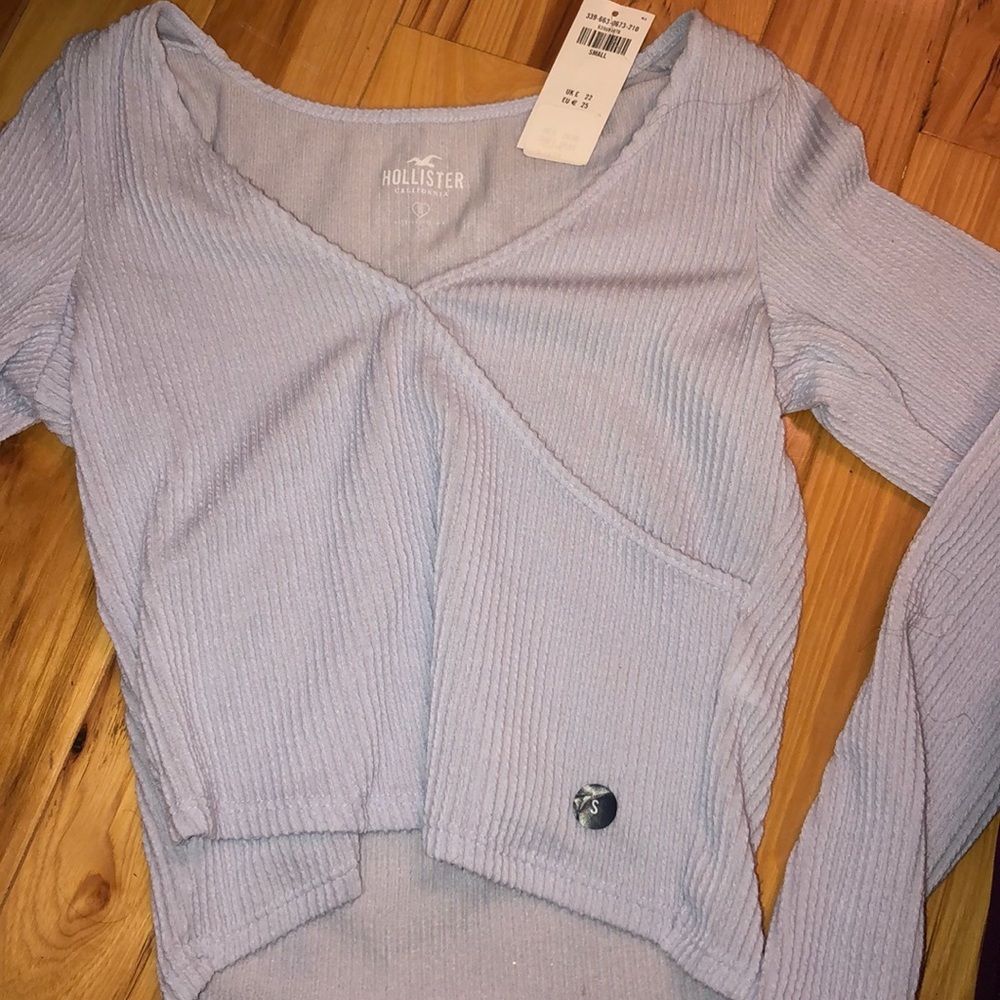 Hollister ribbed longsleeve top